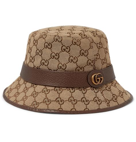 gucci hat leather|gucci hats for men.